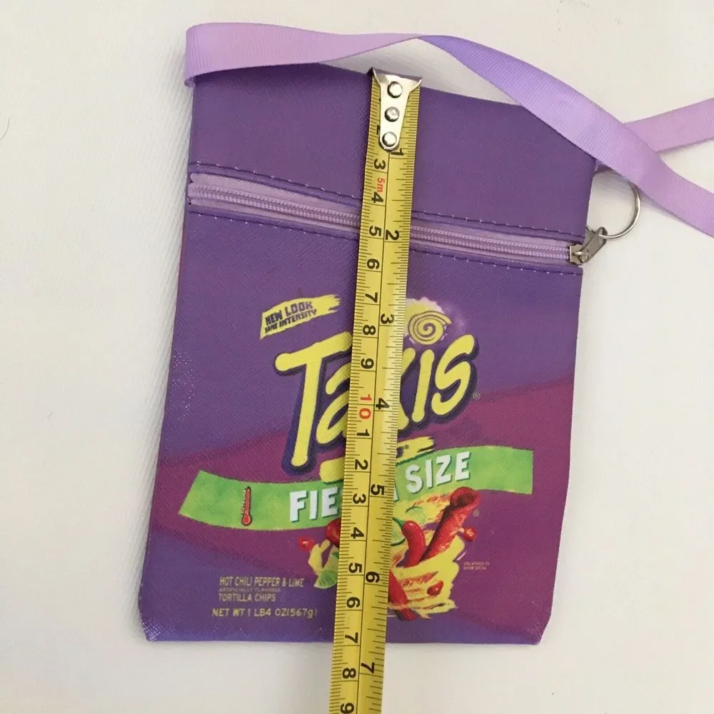 TAKIS FUEGO Crossbody bag/ Side bag 7x5” - Picture 3 of 4